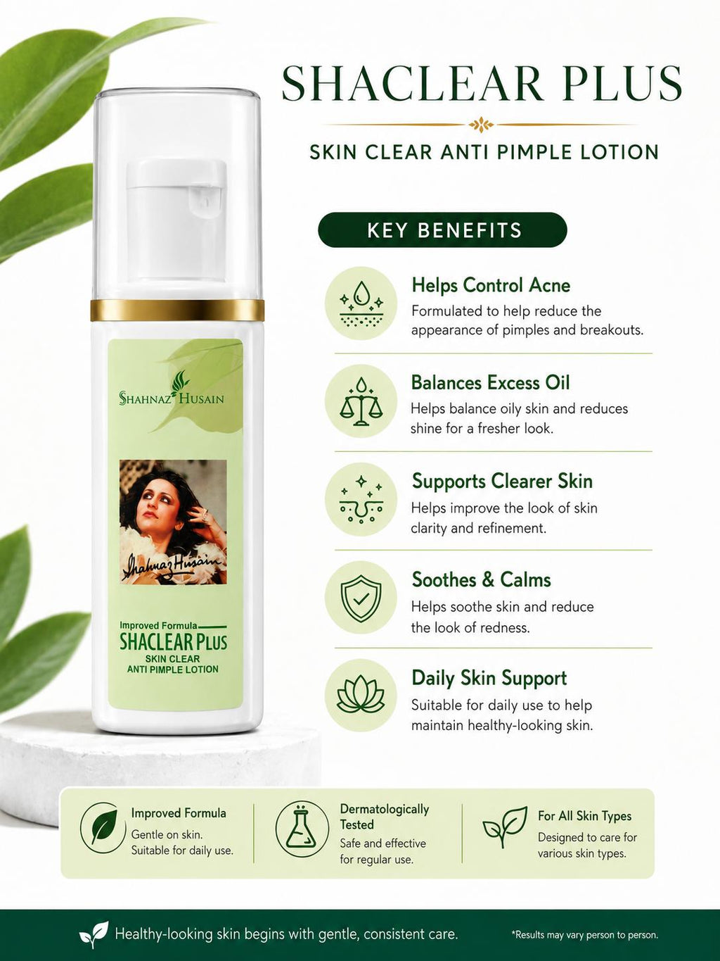 Shahnaz Husain Shaclear Plus Skin Clear Anti-Pimple Lotion