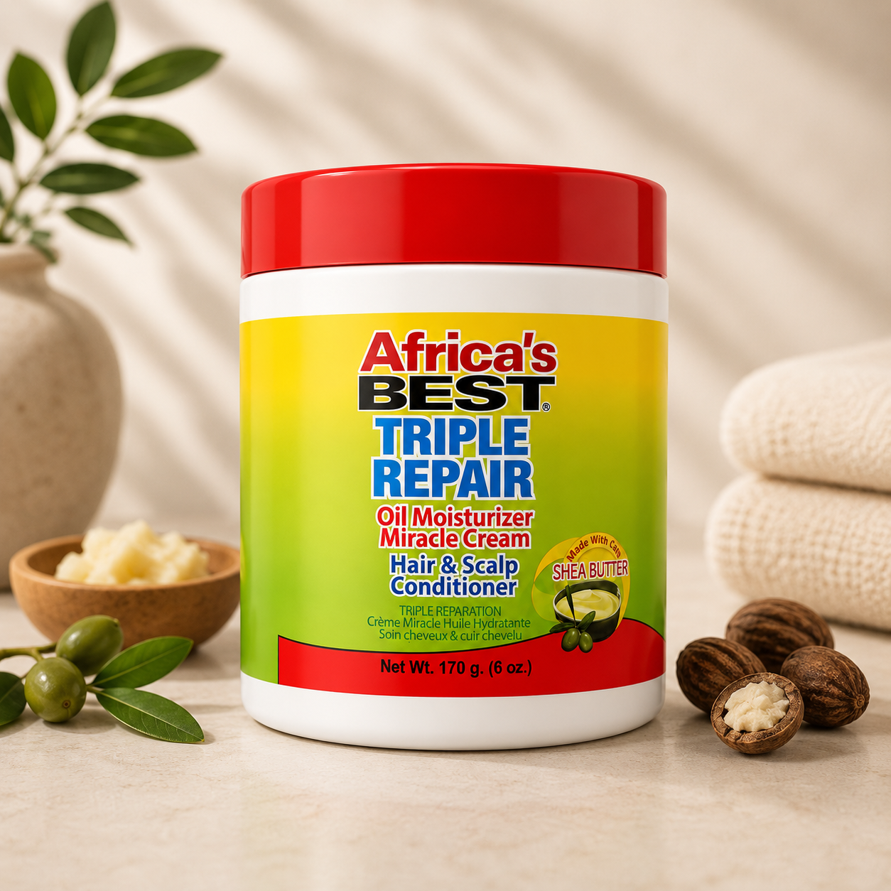 Africa’s Best Triple Repair Oil Moisturizer Miracle Cream