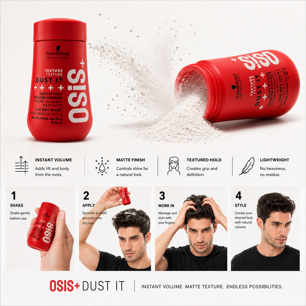 Schwarzkopf Professional OSiS+ Dust It Mattifying Volume Powder
