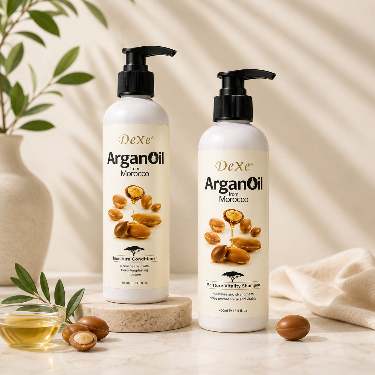 Dexe Argan Oil from Morocco Shampoo &amp; Conditioner Set