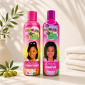 African Pride Dream Kids Olive Miracle Detangling &amp; Moisturizing Duo