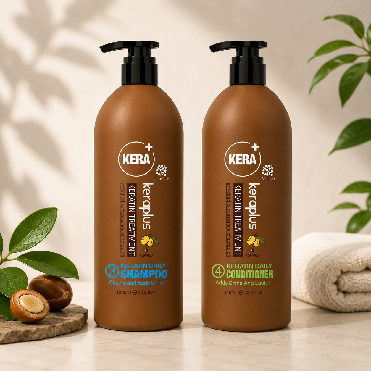 Keraplus Keratin Treatment hair care set (1000ml)