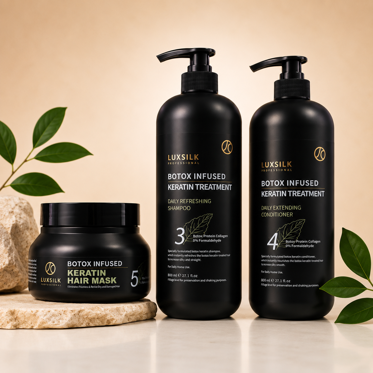 Luxsilk Professional Botox Infused Keratin Treatment System