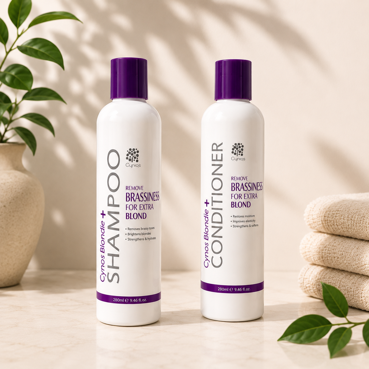 Elevate Your Blonde: Cynos Blondie+ Toning Duo