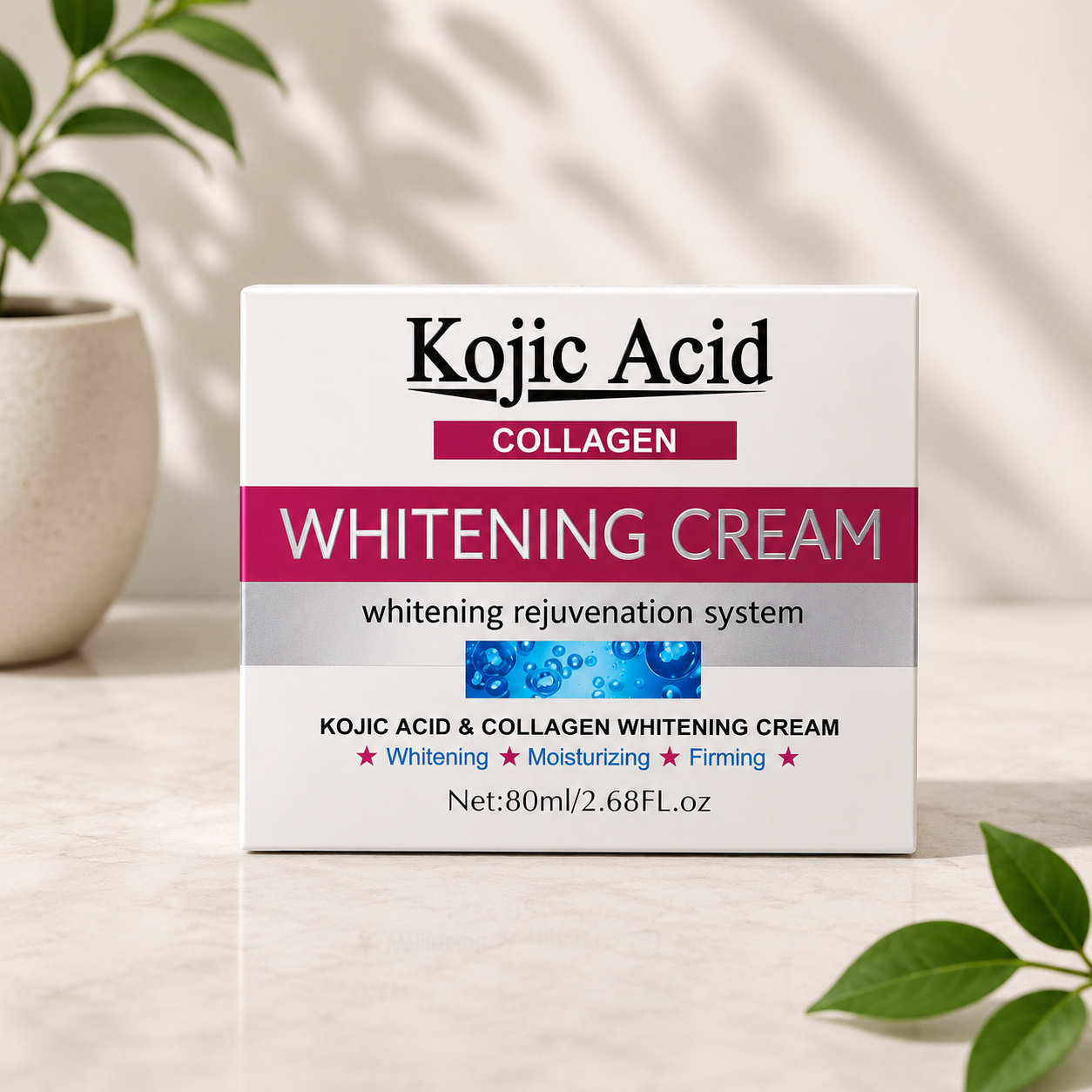 Kojic Acid & Collagen Whitening Cream (80ml / 2.68 fl.oz)