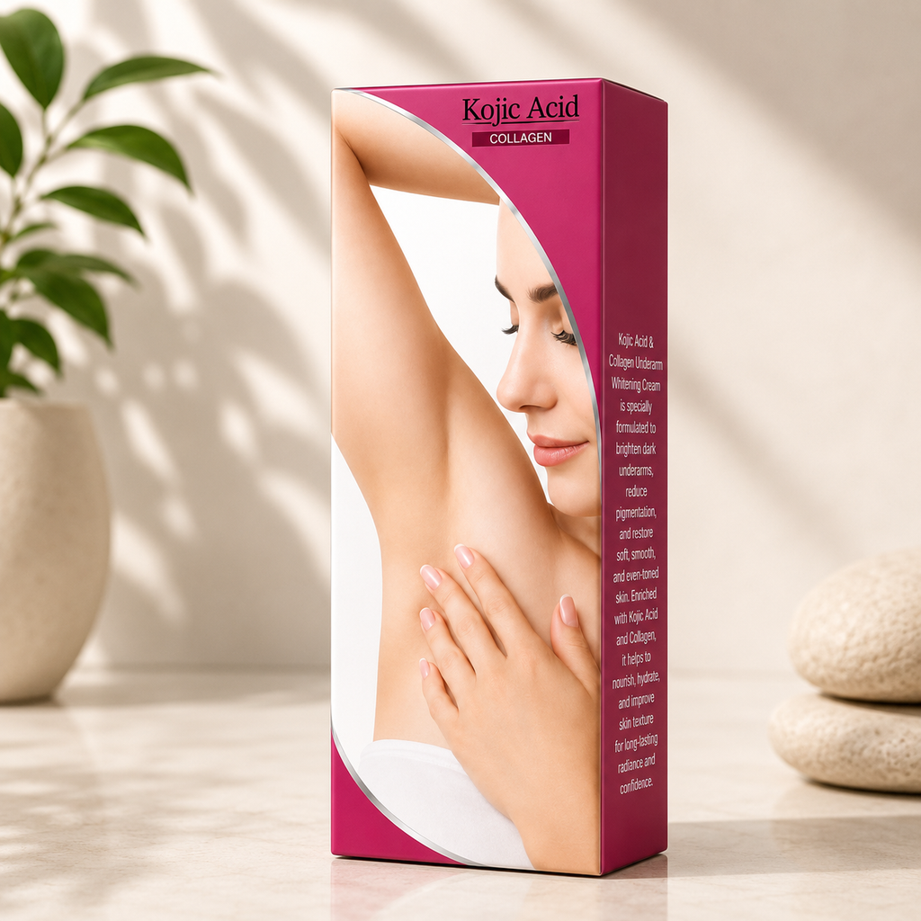Advanced Underarm Whitening Cream with Kojic Acid & Collagen (50ml)