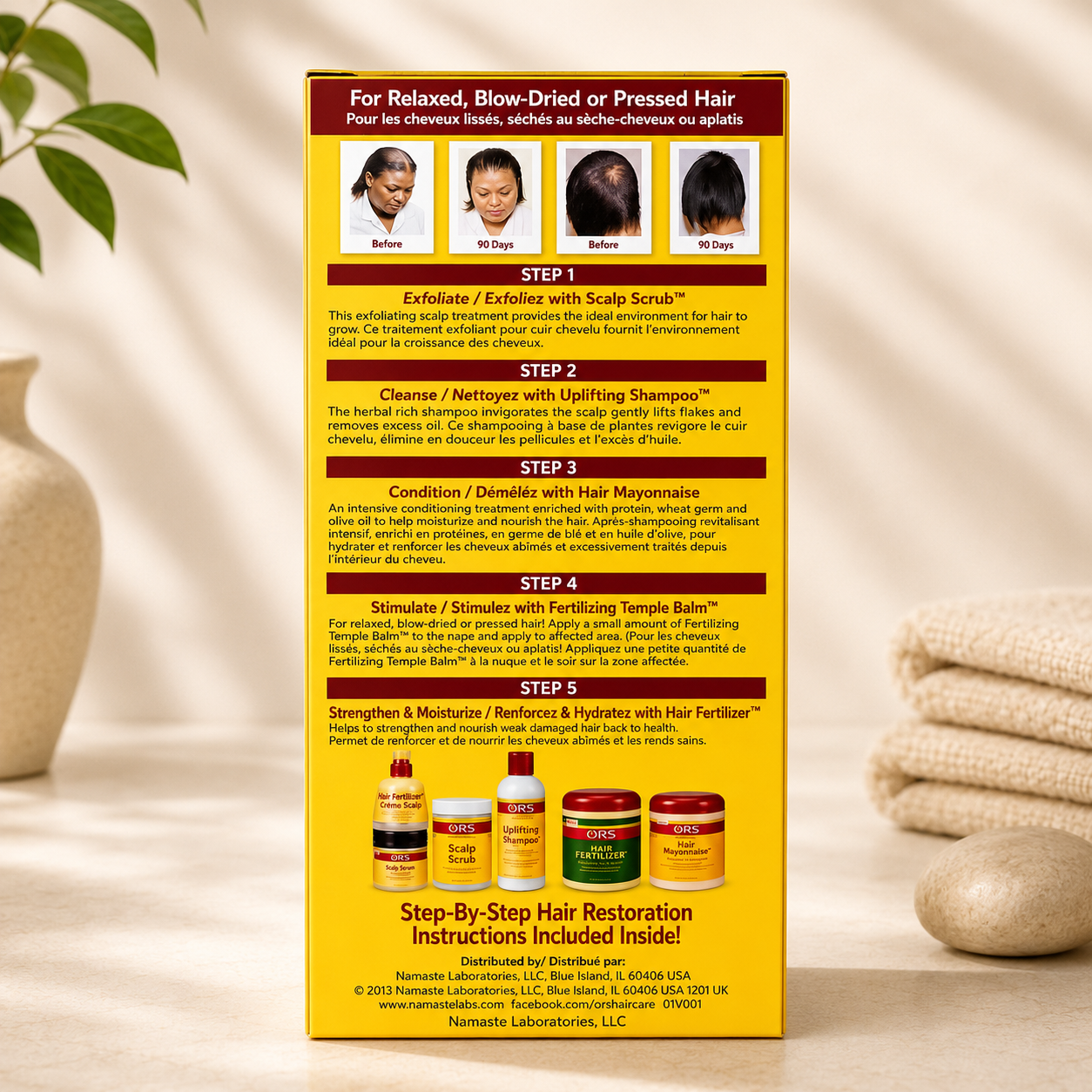 ORS Fertilizing Temple Balm – Intensive Herbal Scalp Formula (2 oz / 57 g)