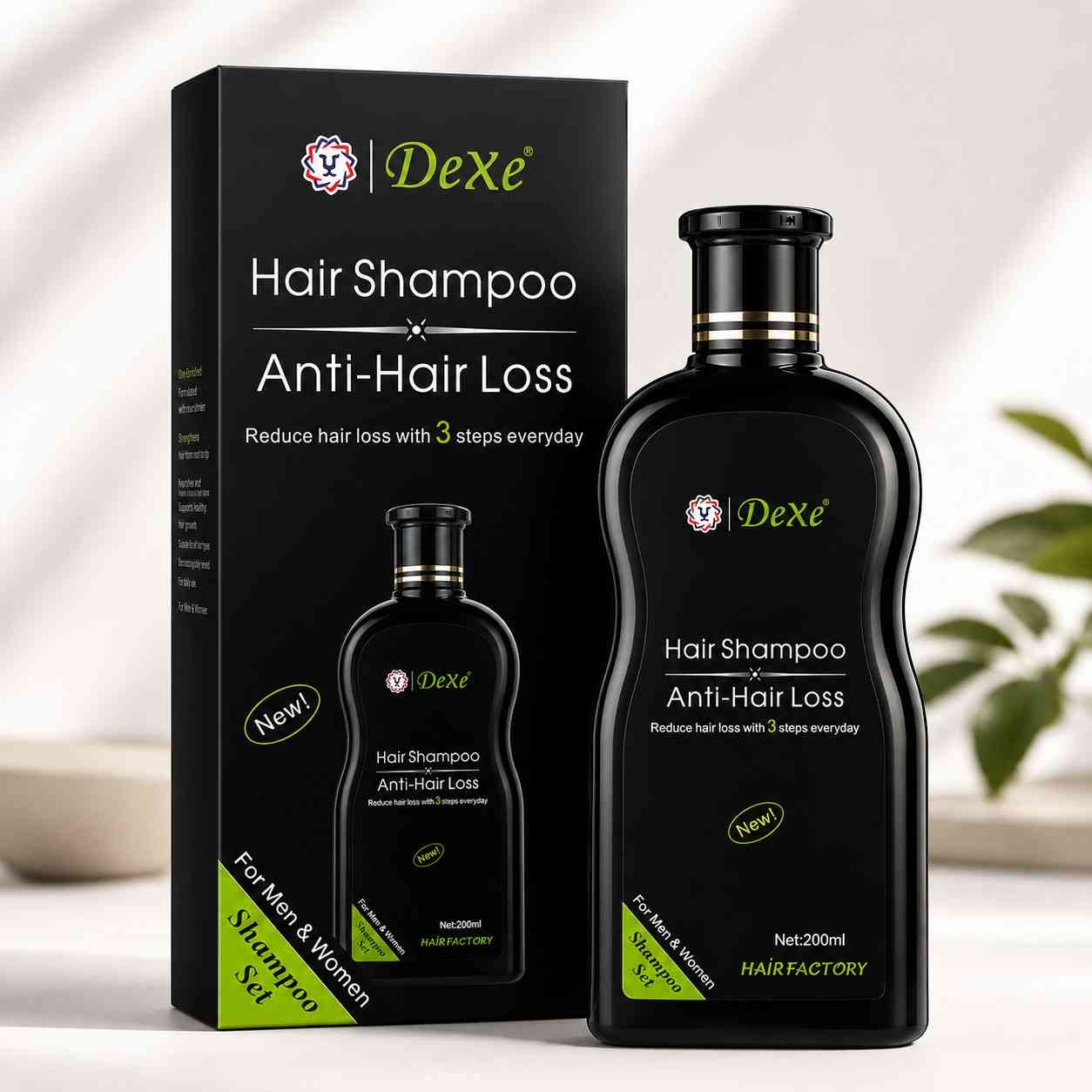 Dexe Herbal Anti-Hair Loss Shampoo (200ml)