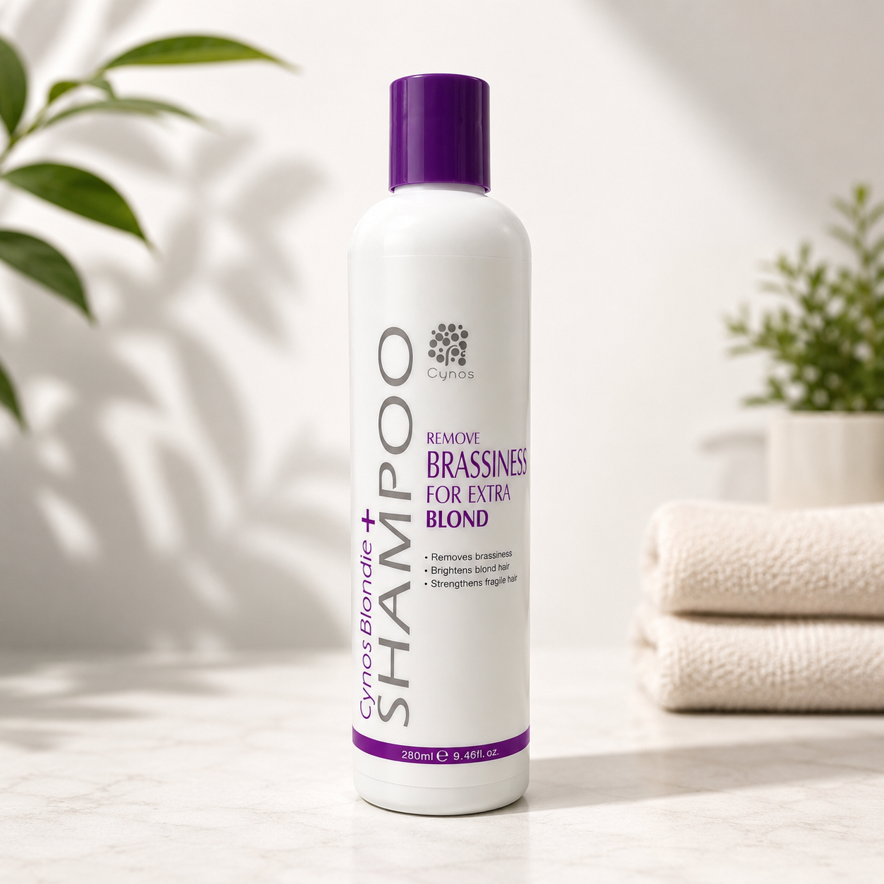 Cynos Blondie+ Anti-Brassy Purple Shampoo