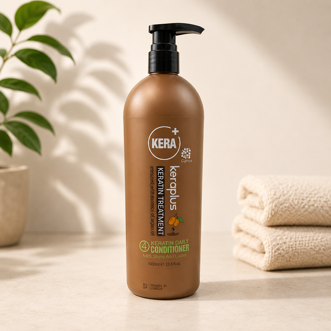 Cynos Keraplus No. 4 Keratin Daily Conditioner (1000ml)