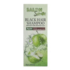 Salon Saga Black Hair Shampoo – Apple Extract Instant Grey Coverage (400ml)