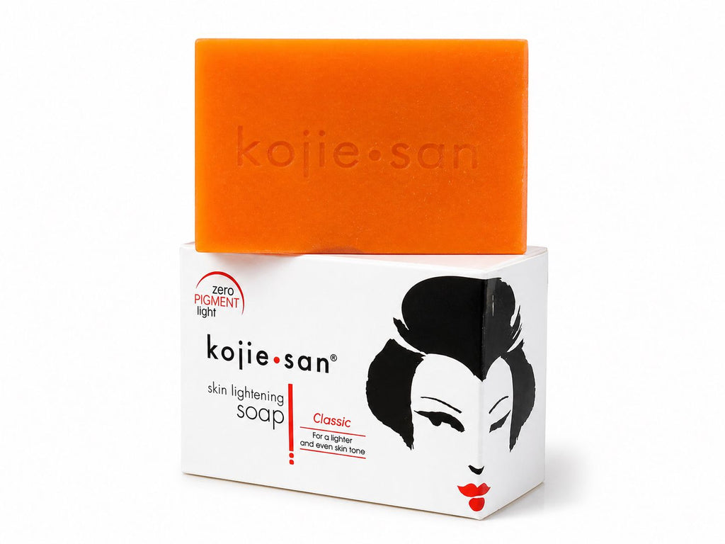 Kojie San Skin Lightening Soap – Classic Kojic Acid Brightening Bar (135g)