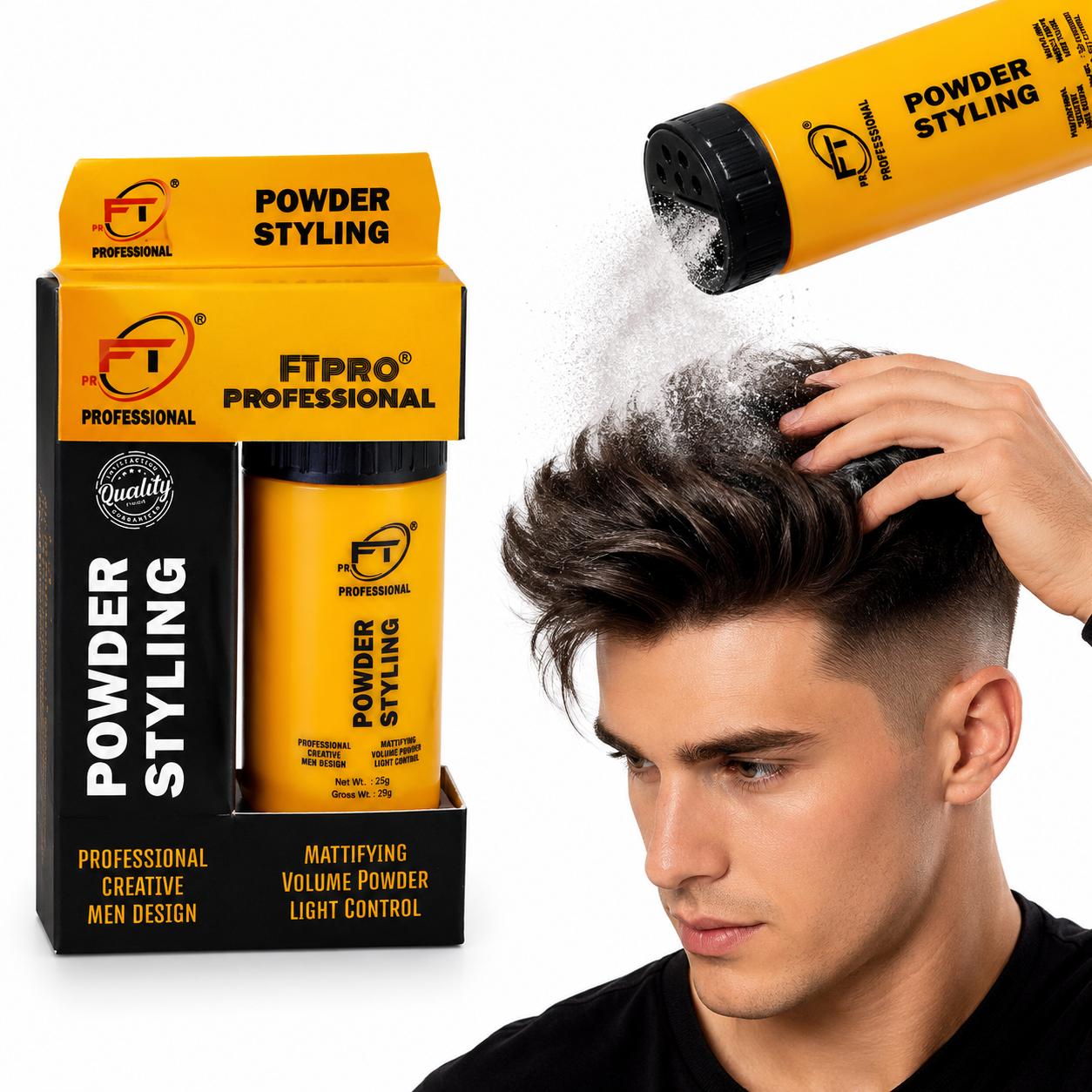 FTPRO Professional Mattifying Volume Powder Styling Wax (20g)