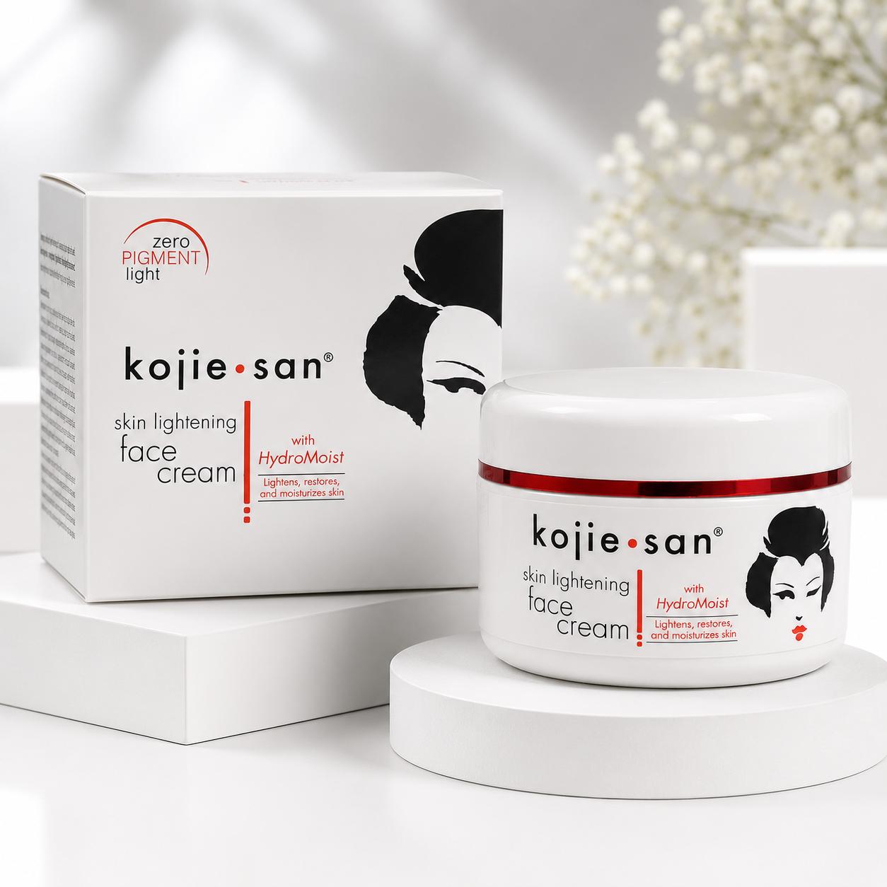 Kojie San Skin Lightening Face Cream with HydroMoist
