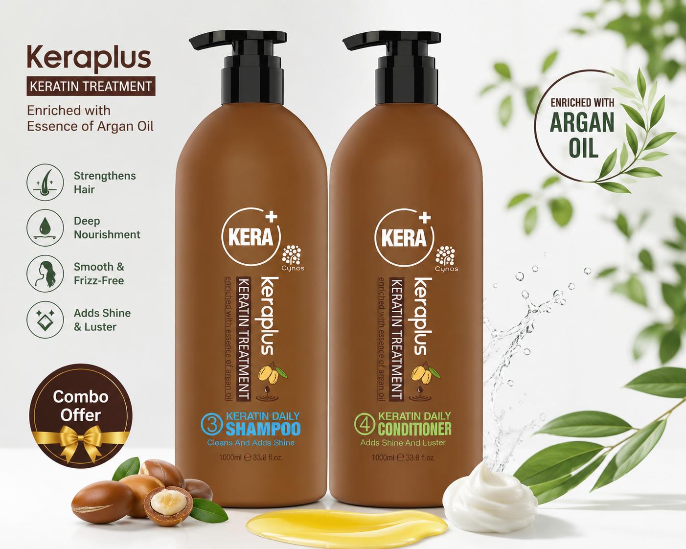 Keraplus Keratin Treatment hair care set (1000ml)