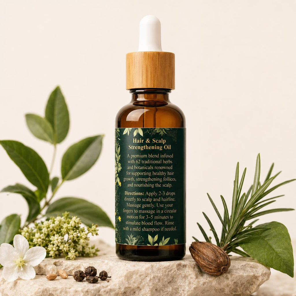 Veloura Hair Growth Elixir – Herbal Infused Oil (30ml)