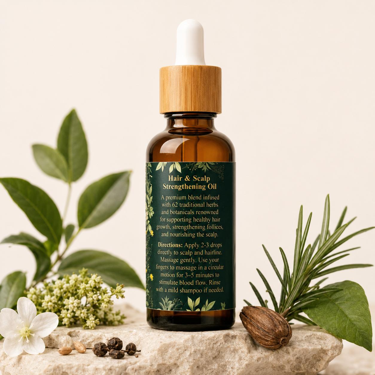 Veloura Hair Growth Elixir – Herbal Infused Oil (30ml)