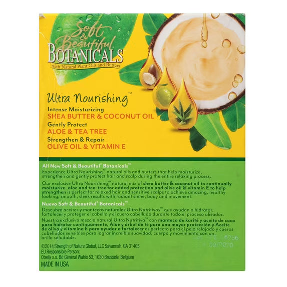 Soft & Beautiful Botanicals No-Lye No-Mix Sensitive Scalp Relaxer kit