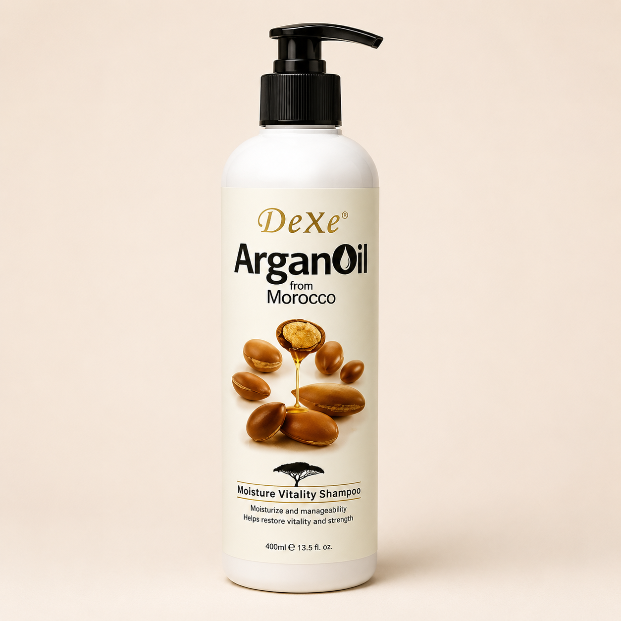 Dexe Argan Oil Morocco Moisture Silky Shampoo – Smooth & Repair Formula