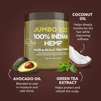 Kuza 100% Indian Hemp Hair & Scalp Treatment.