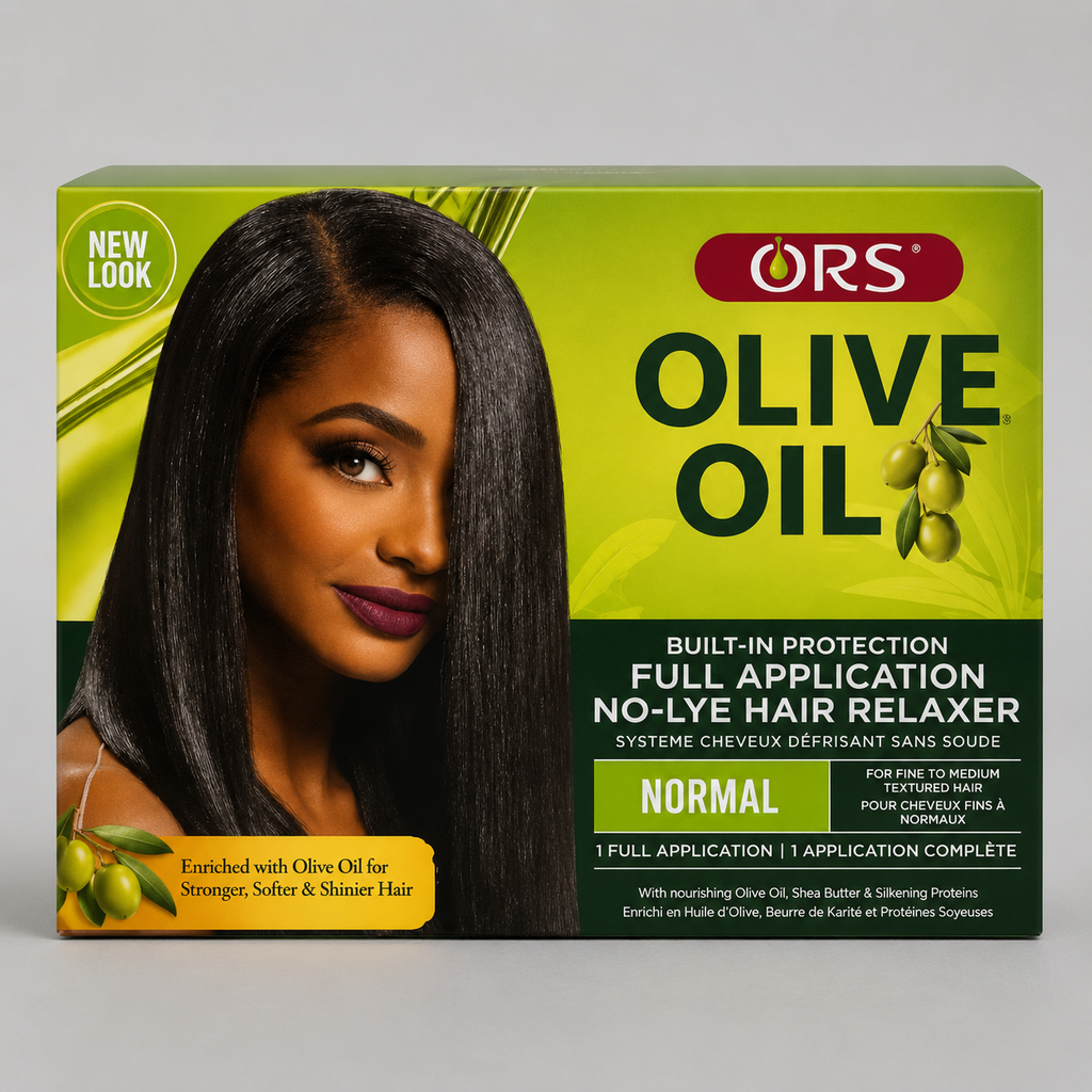ORS Olive Oil No-Lye Hair Relaxer Kit – Full Application Normal Strength Formula
