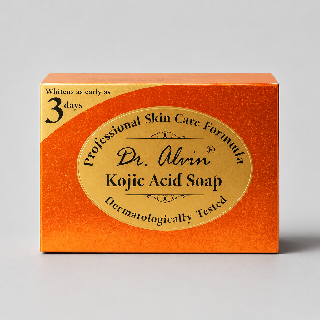 Dr. Alvin Kojic Acid Soap – Skin Brightening Formula (135g)