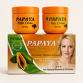 FEIQUE Papaya Whitening Anti-Freckle Package – Brightening & Spot Correcting Skin Care Set